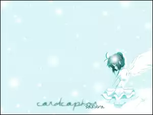 Cardcaptor Sakura, skrzydła, dzieczyna, anioł