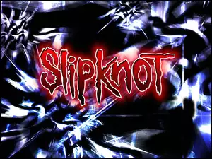 tło, Slipknot, napis