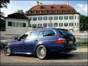 BMW 5, Dom, Kombi, Granatowy, E60
