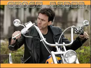 Nicolas Cage, motocykl, Ghost Rider