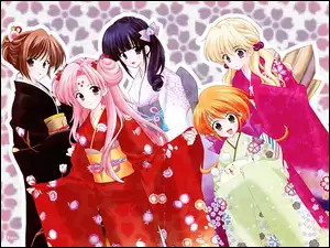 kimona, Girls Bravo, kobiety