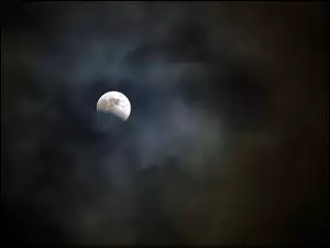 Chmury, Zaćmienie, Księżyca