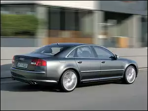 Audi S8, Szary, Metalik