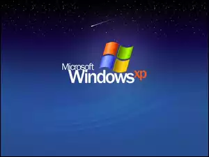 gwiazda, Windows XP, niebo