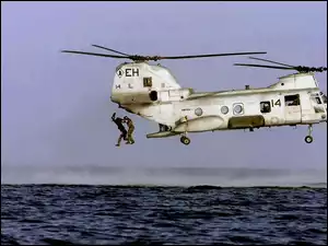 Boeing-Vertol, Desant, CH-46, Sea Knight