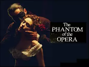 Gerard Butler, Phantom Of The Opera, Emmy Rossum, pocałunek