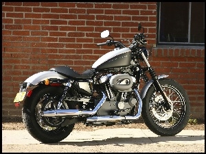 Rury, Harley Davidson XL1200N, Chromowane