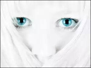 Oczy, Kobieta, Niebieskie