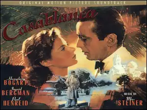 obrazek, Ingrid Bergman, Casablanca, Humphrey Bogart