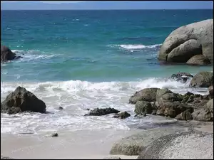 Kamienie, Morze, Fale