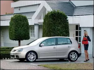 Volkswagen Golf 5, kobieta