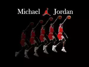 Koszykówka, piłka, koszykarz, Michael Jordan