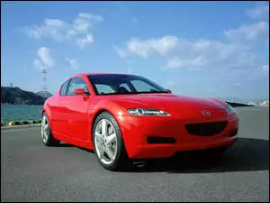 Maska, Czerwona, Mazda RX-8
