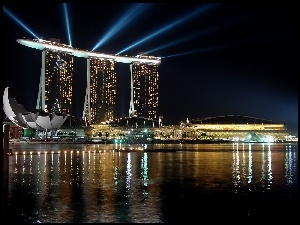 Reflektory, Singapur, Marina Bay Sands