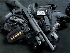 Shotgun, SWAT, Ekwipunek, Grupa