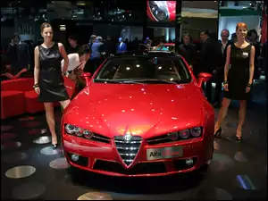 Modelki, Prezentacja, Alfa Romeo Brera