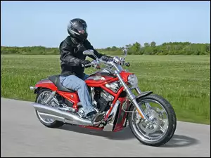 Harley Davidson Screamin Eagle
, Czerwony, Cruiser