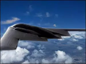 Chmurami, Boeing B-2 Spirit, Nad