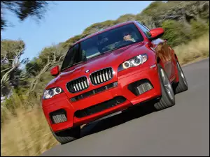 X6, Czerwone, BMW