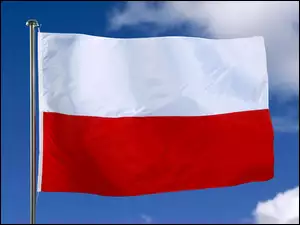 Flaga, Polska