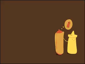 Hot Dog, Ketchup, Musztarda, Marzenie