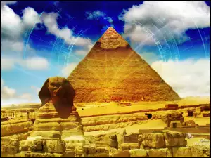Egipt, Piramida, Sfinks
