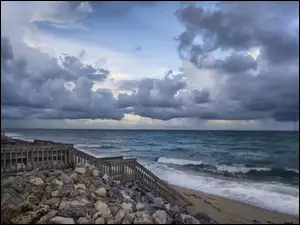 Morze, USA, Palm Beach, Floryda