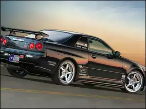 Nissan GTR, Spojler