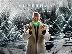 Superman Returns, łysy, Kevin Spacey, światełko