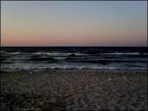 Mewy, Morze, Plaża