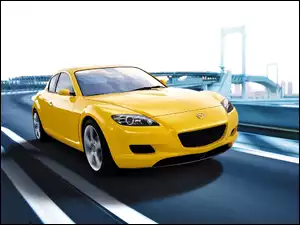 RX, Żółta, Mazda