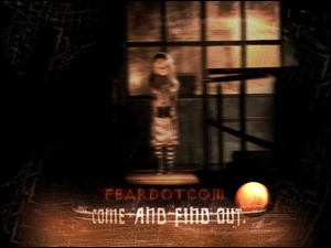okno, Fear Dot Com, dziewczynka