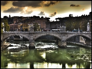 Włochy, Vittorio, Rzym, Most