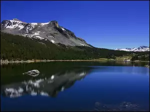 Las, Jezioro, Góry