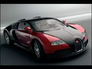 Bugatti Veyron, Czerwony, Metalik