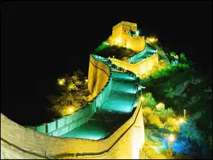 Noc, Latarnie, Wielki Mur Chiński
