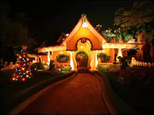 Disneya, Świąteczny, Domek