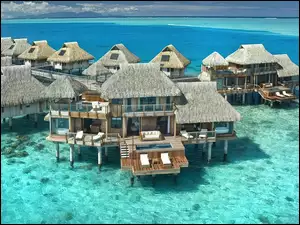 Domki, Wyspy, Bora Bora