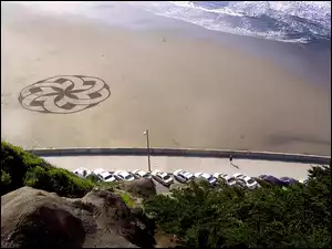 Znak, Morze, Plaża