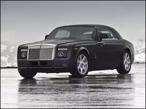 Deszcz, Mokry, Rolls-Royce Phantom Coupe