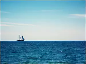 Morze, Żaglowiec