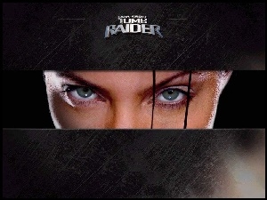 oczy, Tomb Raider, Lara Croft