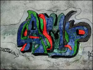 Napis, Graffiti, Ściana
