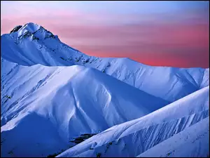Szczyt, Góry, Śnieg