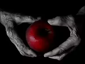 Jabłko, Dłonie, Czerwone