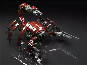 Skorpion, Czerwony, Mechaniczny