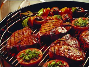 Szaszyki, Grill, Miso