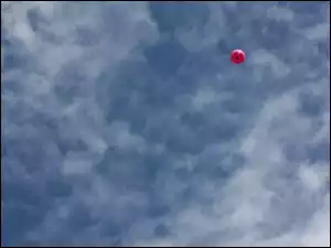 Balonik, Niebo, Różowy
