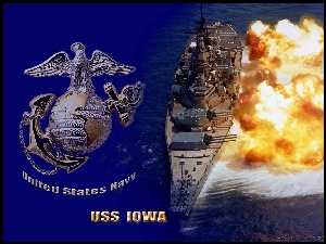 United States Navy, Burtowa, USS Iowa, Salwa