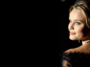 Uśmiechnięta, Bluzeczka, Kate Bosworth, Czarna